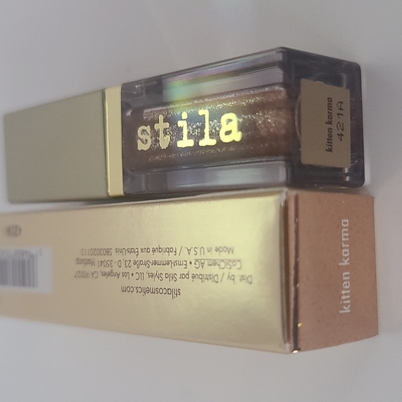 NIB ✅ Stila #KITTEN KARMA Glitter & Glow Liquid Eye Shadow ✨ New in box - Picture 6 of 7